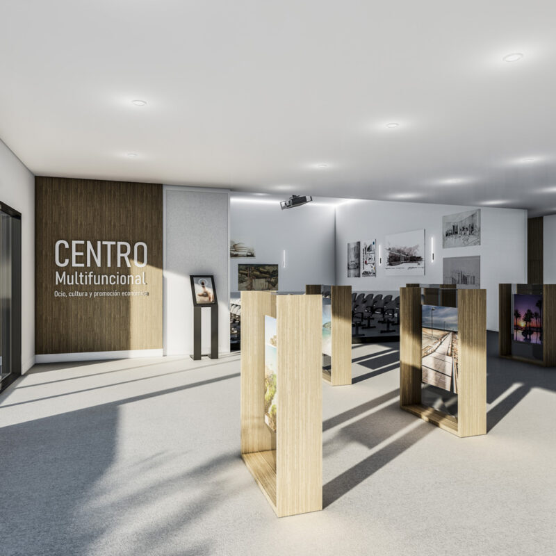 Centro multidisciplinar de ocio, cultura y promoción económica dirigido a personas en riesgo de exclusión social en el Ayuntamiento de Ames.