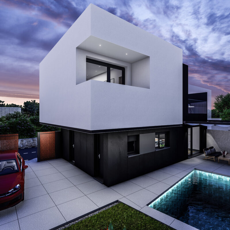 Anteproyecto para vivienda unifamiliar Vigo